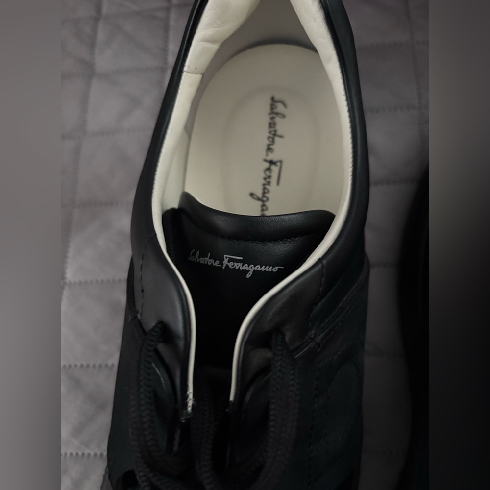Salvatore Ferragamo Black Men's Sneakers - Picture 5 of 13